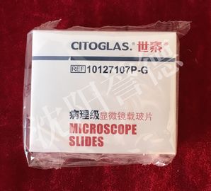 Porcellana × standard 25mm, spessore delle lastre di vetro del microscopio di istologia 75mm di 1.0mm-1.2mm fornitore